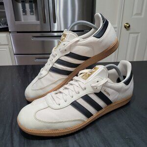 Adidas Samba Originals OG Sand Stone Beige Black CQ2151 Sneakers Men's Size 10